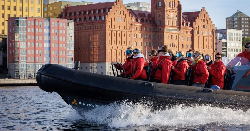 RIB-Fahrt und zwei Stunden auf Grinda